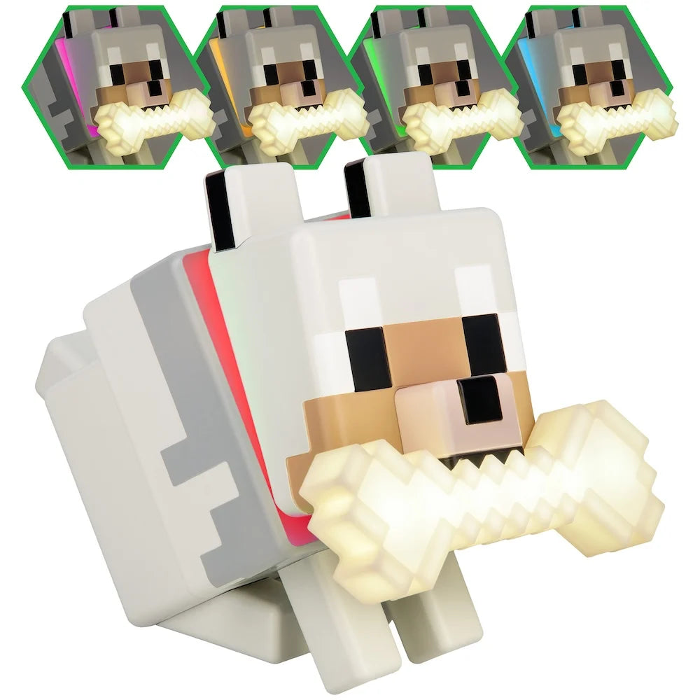 MINECRAFT - Wolf - GloBuddies Light 5,6inch