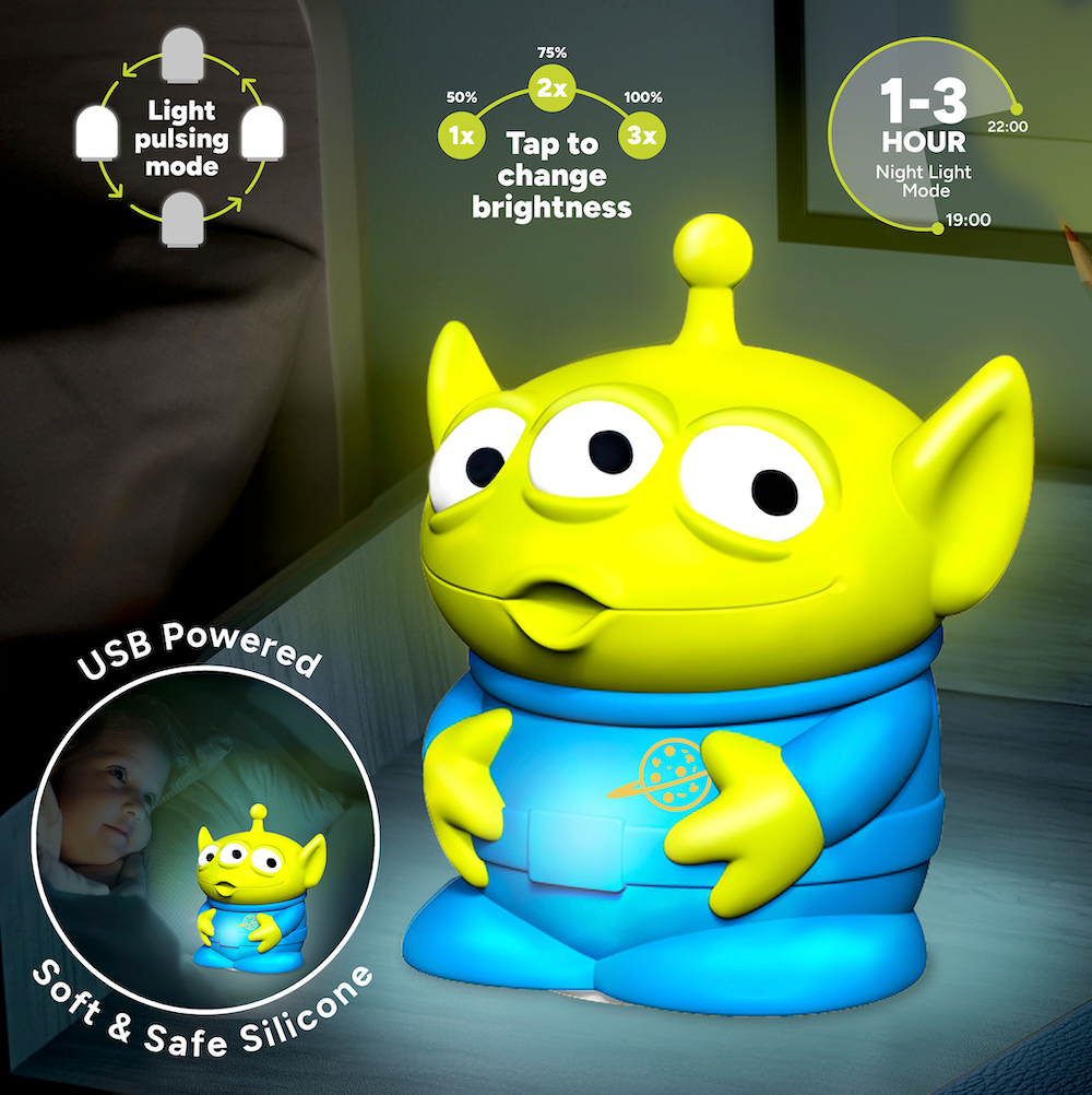TOY STORY - Alien - 'SquishyGlo' Décorative Light Rechargeable