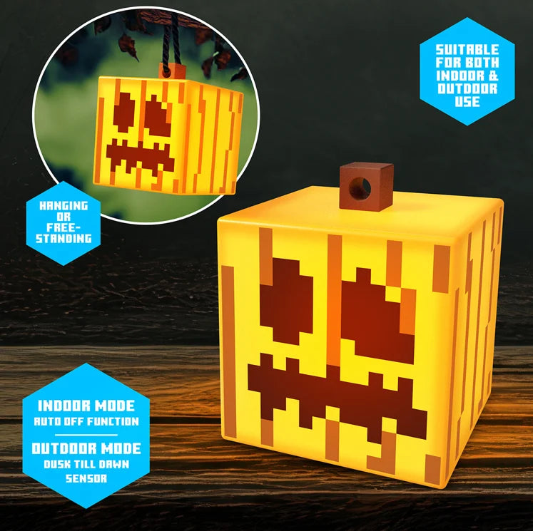 MINECRAFT - Jack O Lantern Pumpkin - Lantern 25cm