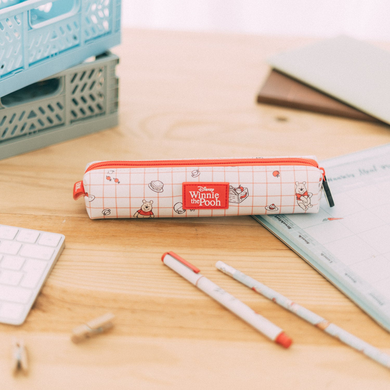 WINNIE THE POOH - Pencil Case Set with Pen & Pencil