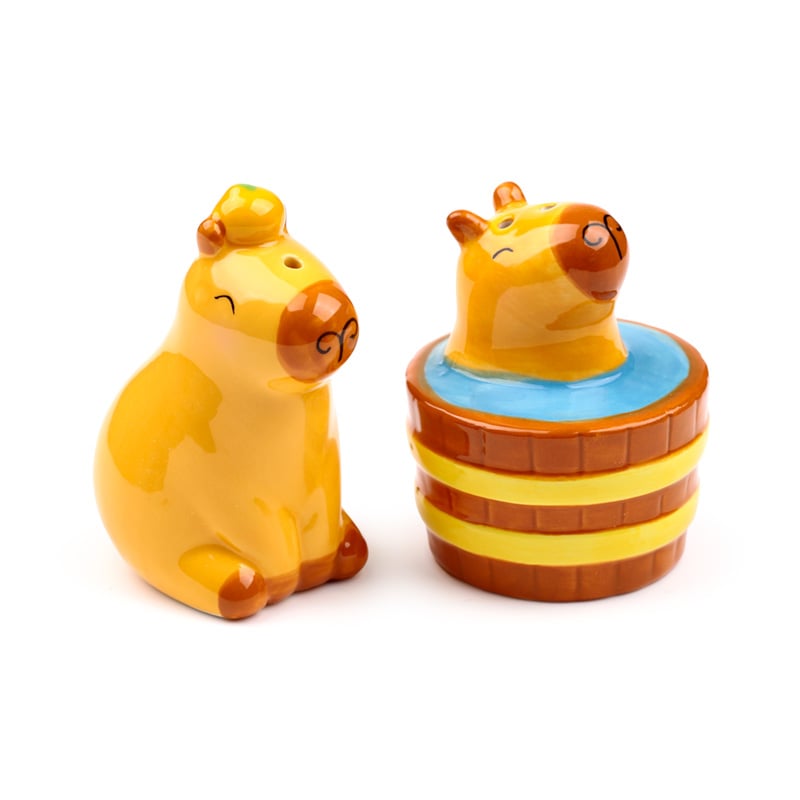KAWAII - Duke the Capybara - Salt and Pepper Shakers Set