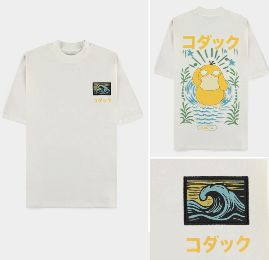 POKEMON - Psyduck - Men T-Shirt Loose Fit (XS)