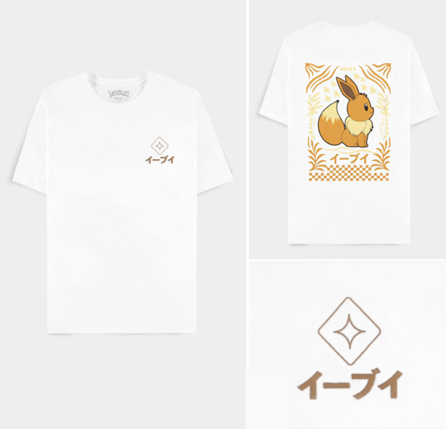POKEMON - Eevee - Men T-Shirt Loose Fit (M)