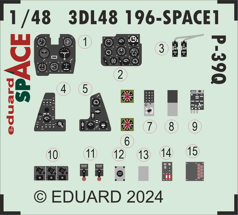 P-39Q SPACE ARMA HOBBY