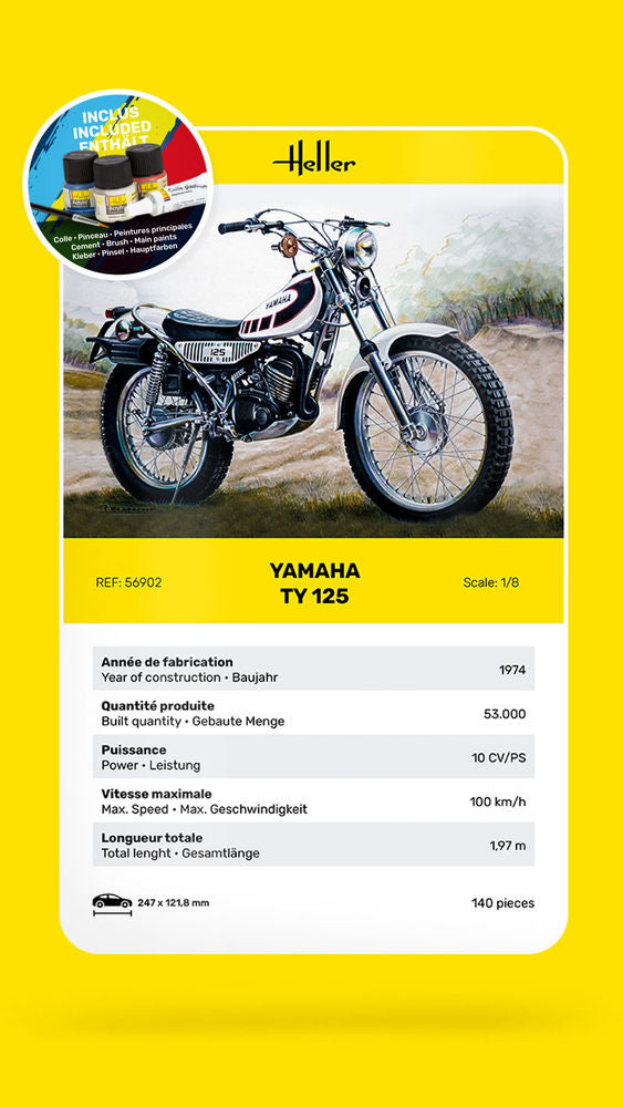STARTER KIT Yamaha TY 125