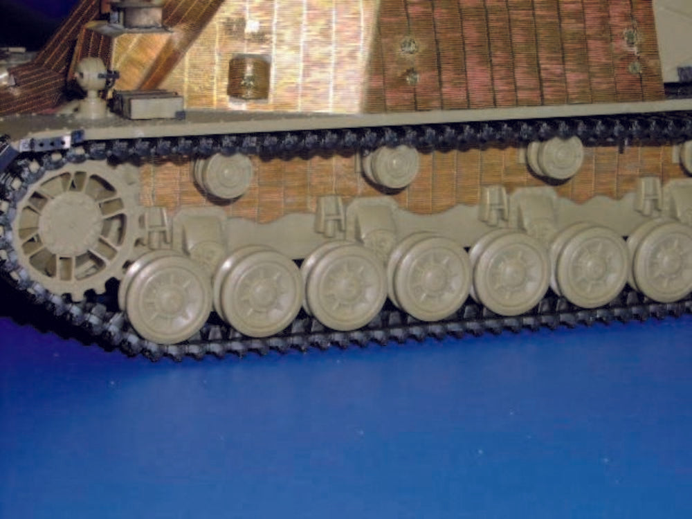 Sturmpanzer IV Brummb��r SdKfz. 166 Zimmerit Foto��tzsatz