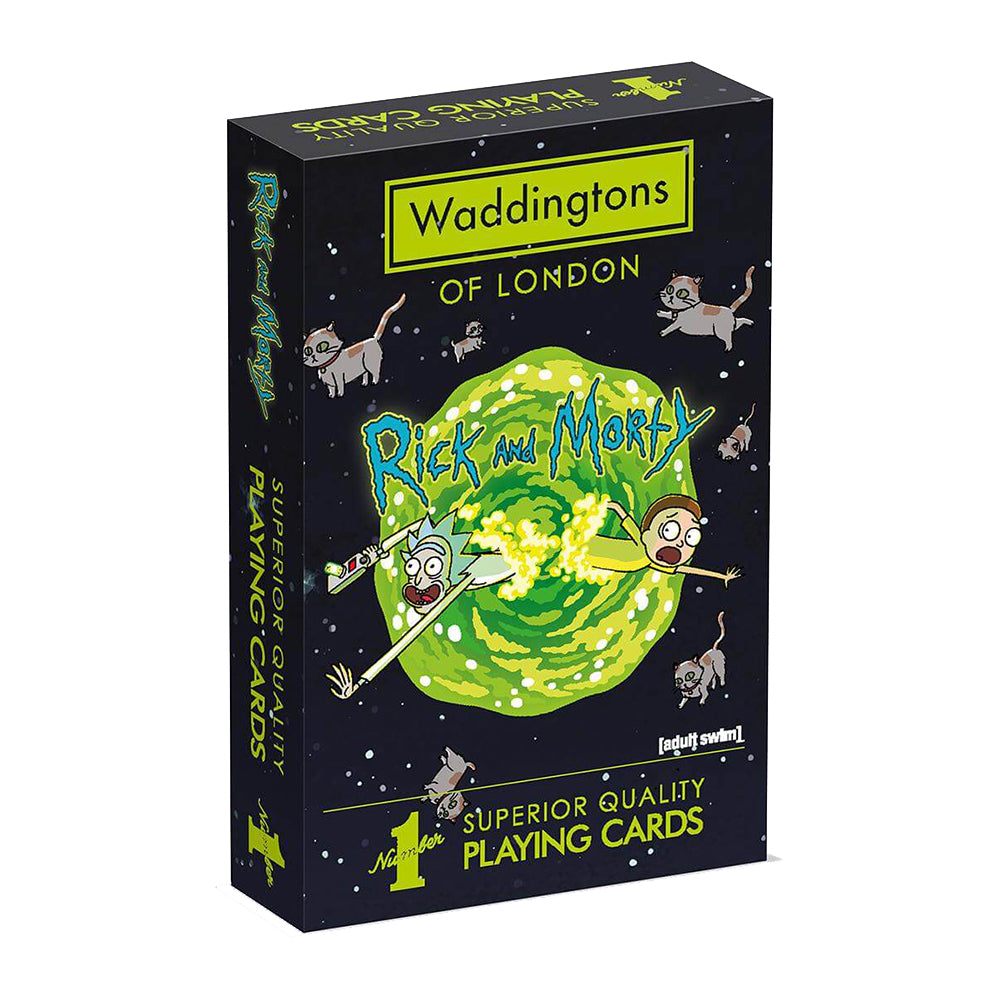 Winning Moves Rick & Morty - Waddingtons No.1 Playing Cards