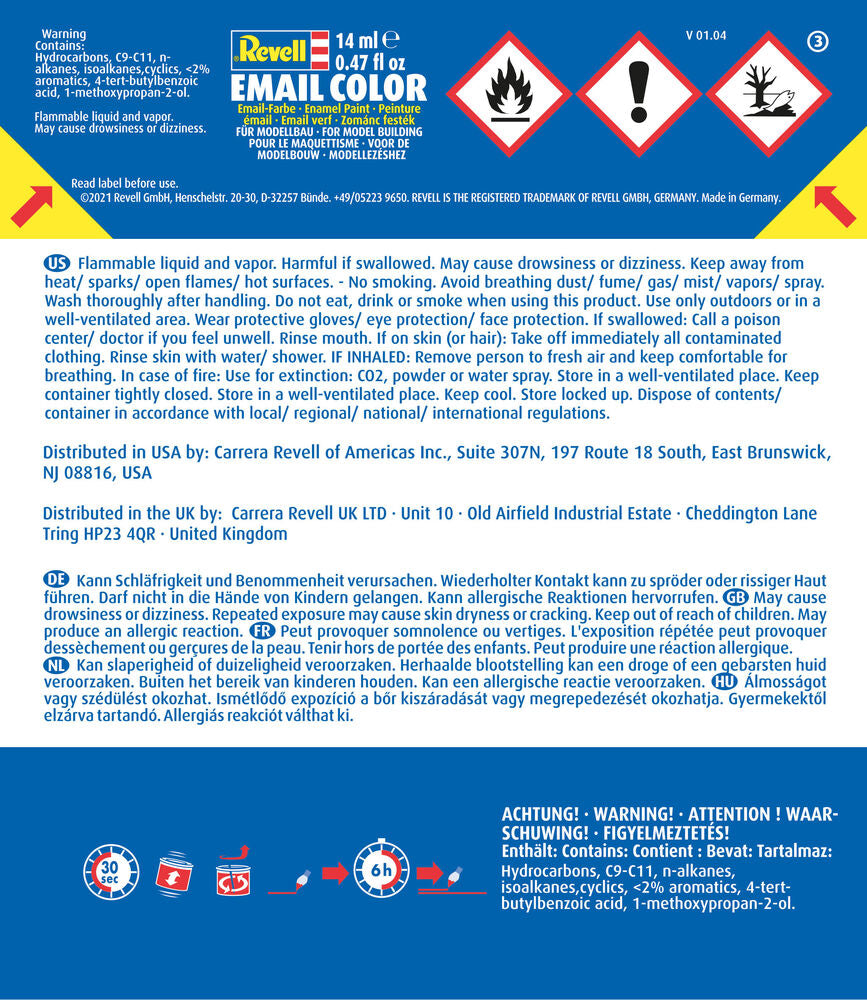 Revell Enamel blau, klar