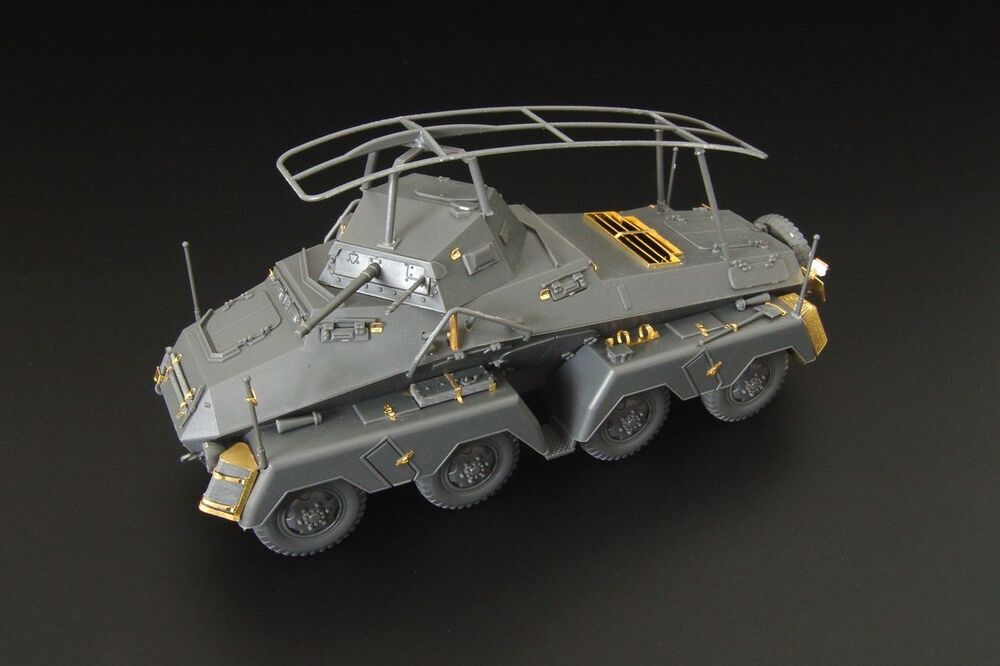 Sd Kfz 232 Ger Armored Car-basic (Tamiya)