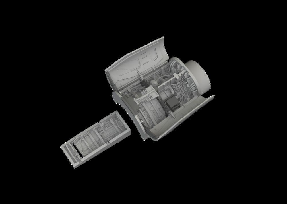 F-16C wheel bays late PRINT KINETIC
