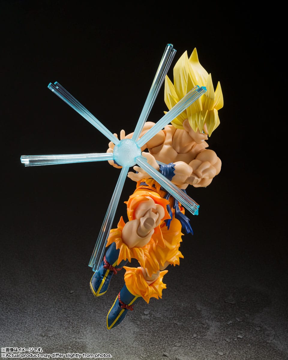 Dragon Ball Z SH Figuarts Action Figure Super Saiyan Son Goku - Legendary Super Saiyan - 14 cm