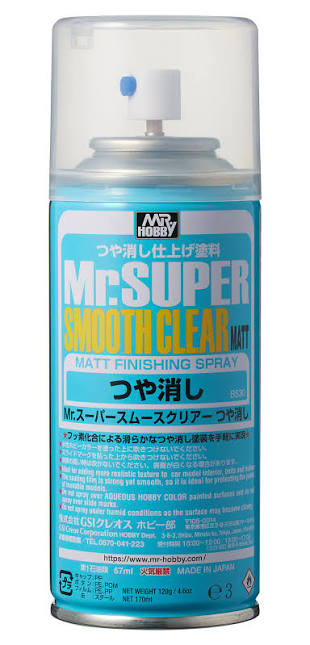 Mr Hobby: Mr. Super Smooth Clear (170ml)