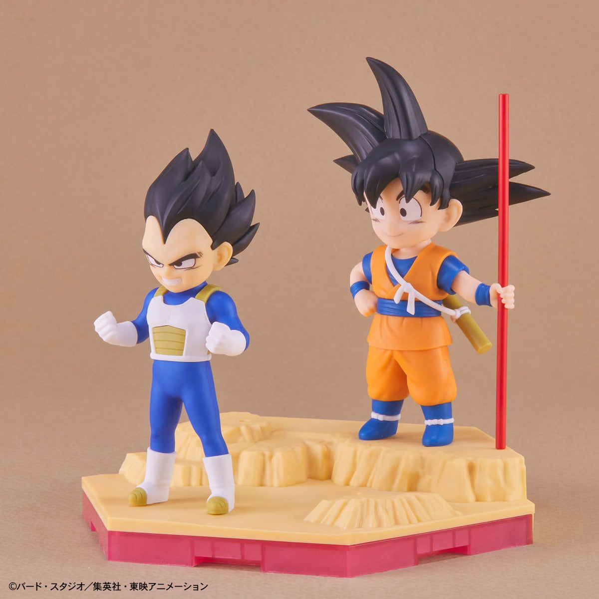 Dragon Ball DAIMA Plastic Model Son Goku (Mini) & Vegeta (Mini)