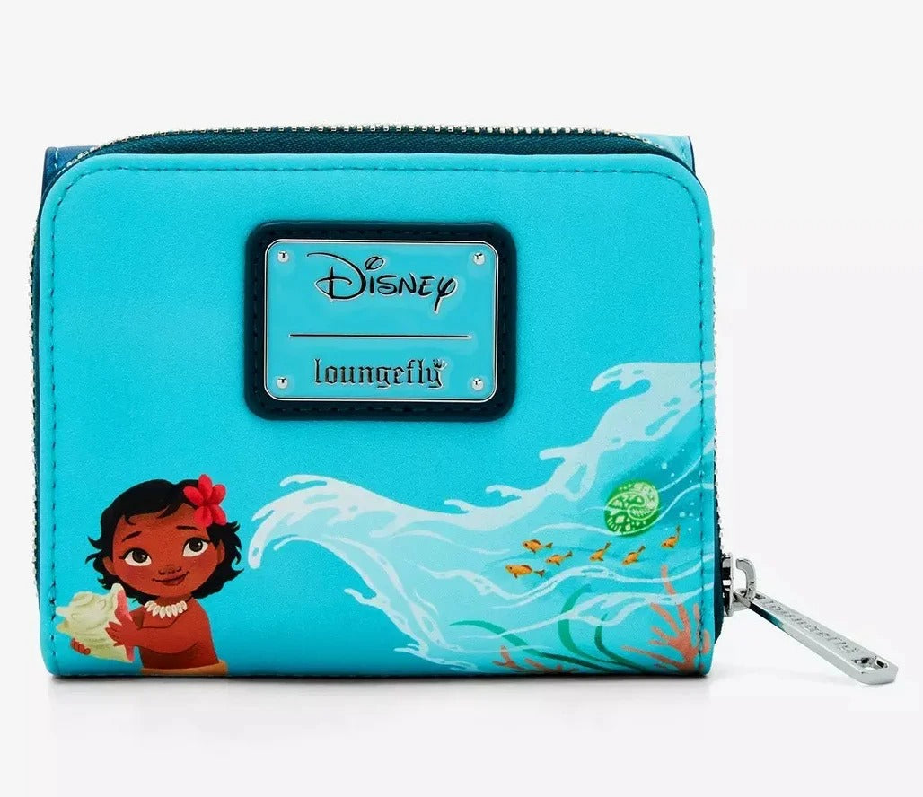 DISNEY - Moana "Water flow" - Wallet LoungeFly 'Exclusive'