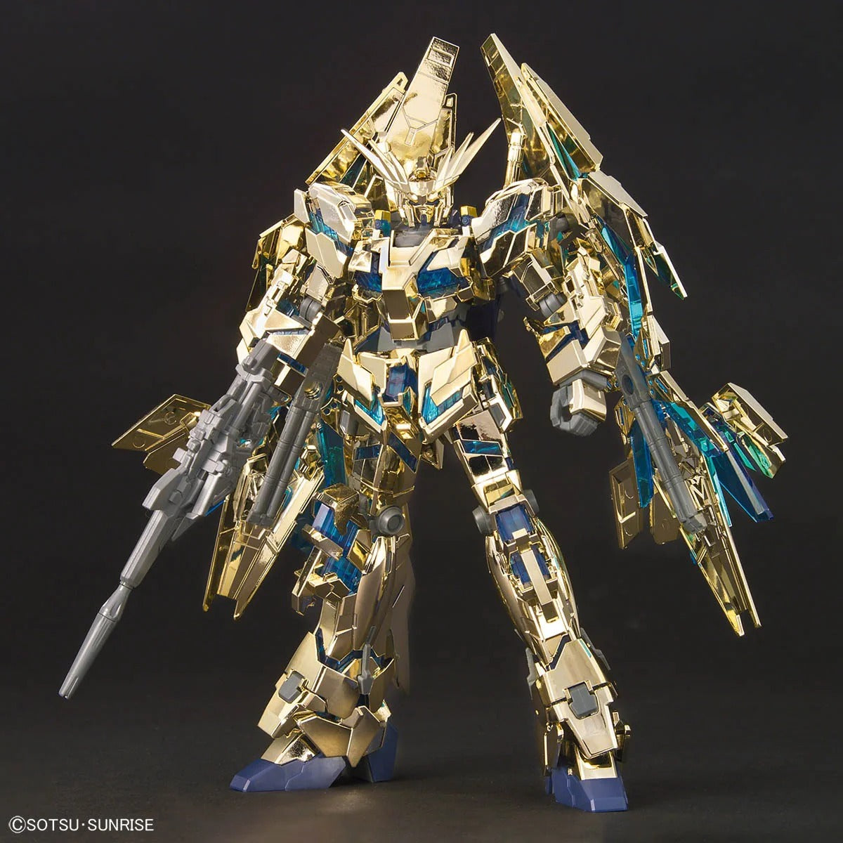 HG 1/144 Gundam Base Limited Unicorn Gundam Unit 3 Phenex (Destroy Mode) GOLD & SILVER COATING SET