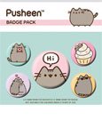 Pusheen Pin-Back Buttons 5-Pack Pusheen Says Hi
