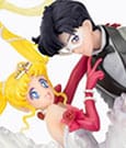 Sailor Moon FiguartsZERO Chouette PVC Statue Usagi & Tuxedo Mask Moonlight Glow Edition 24 cm