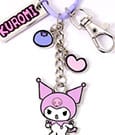 Hello Kitty Key Chain with Kuromi Charms 15 cm