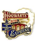 Harry Potter Pin Badge Hogwarts Express (Golden Tone)