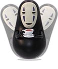 Spirited Away Round Bottomed Figurine No Face's coffe time 6 cm