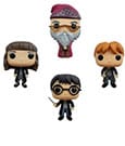 Harry Potter POP! Movies Vinyl Figure 4-Pack W1 9 cm