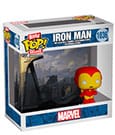 Iron Man Bitty POP! Deluxe Vinyl Figure Iron Man(AvengerTower) Display (12) 2,5 cm