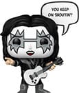 KISS POP! Sayings Vinyl Figure The Spaceman(R&R All Night) 9 cm