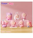 Kobitos Blind Box Mini Figures Gym Challenges Series 8 cm Display (6)