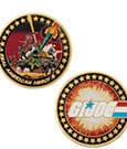 G.I. Joe Collectable Coin A Real American Hero 60th Anniversary 24k Gold Plated Limited Edition