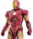 Iron Man Movie Masterpiece Diecast Action Figure 1/6 Iron Man Mark VI (Fractal Armor) Hot Toys Exclusive 33 cm