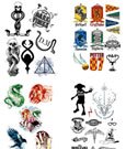Harry Potter Temporary Tattoos Set