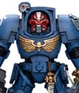 Warhammer 40k Action Figure 1/18 Ultramarines Terminator Squad Sergeant with Power Sword and Teleport Homer 12 cm