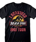 Jurassic Park T-Shirt I Survived 1993 Size L