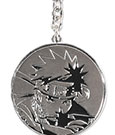 Naruto Shippuden Metal Keychain Logo
