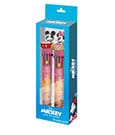 Mickey & Minnie Multicoloured ball pens 2-Pack