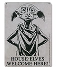 Harry Potter Tin Sign House-Elves 15 x 21 cm