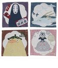 Spirited Away Coaster 4-Pack Characters