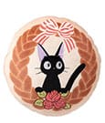 Kiki's Delivery Service Pillow Jiji Bread Wreath 35 x 35 cm