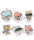 Gintama Acrylic Figure Prince Hata & Animal Paradise 6 cm Display (6)