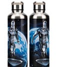 Fantastic Four Metal Water Bottle Silver Surfer
