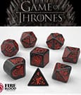 Game of Thrones Dice Set Targaryen (8)