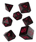 Cyberpunk Edition Dice Set Blood over Chrome (7)