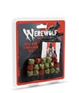 Werewolf: The Apocalypse 5th Edition RPG Dice and Form Card set