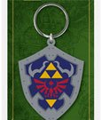 Legend of Zelda Rubber Keychain Hylian Shield 6 cm