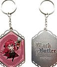 Black Butler PVC Keychain Grell