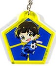 Blue Lock Acrylic Keychain Meguru Rachira Chibi Style 5 cm