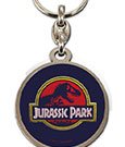 Jurassic Park Metal Keychain Movie Logo 7 cm