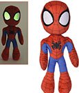 Marvel Plush Figure Glow In The Dark Eyes Spider-Man 25 cm