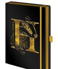 Harry Potter Premium Notebook A5 Hufflepuff Foil