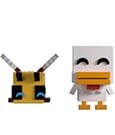Minecraft Vinyl Figures Bee and Chicken Monitor Buddiez